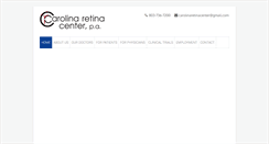 Desktop Screenshot of carolinaretinacenter.com